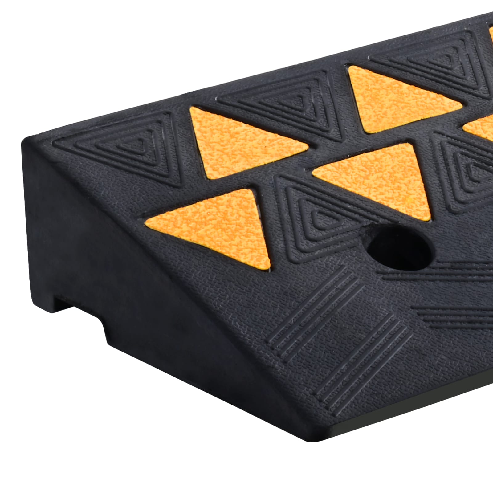 Heavy Duty Rubber Curb Ramp For Driveway Sidewalk Access_voghion.com